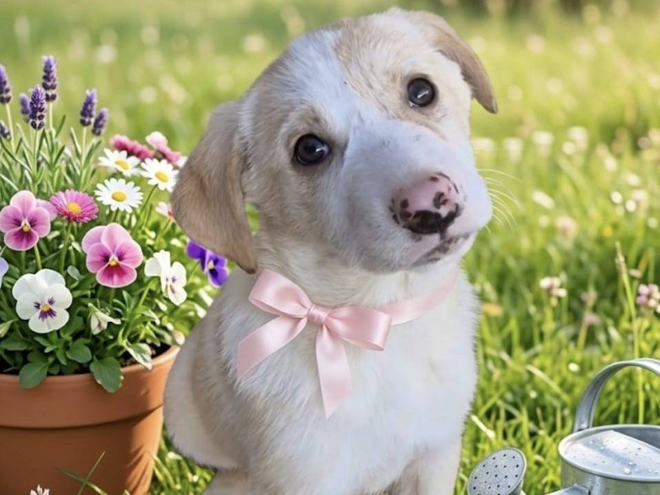 Adozione cane, femmina, Razza sconosciuta Razza sconosciuta, 4 mesi, taglia media, Potenza