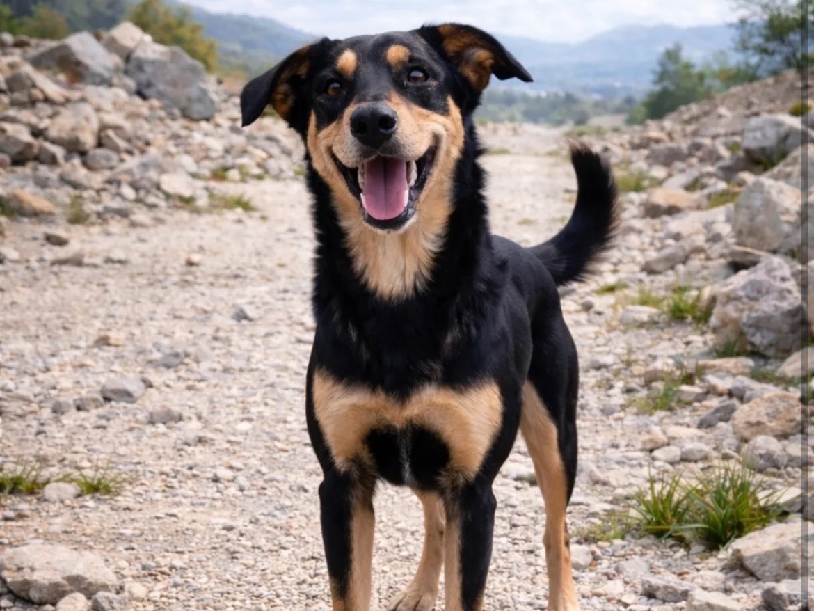 Adozione cane, femmina, Razza sconosciuta Razza sconosciuta, 1 anno e 6 mesi, taglia grande, Chieti