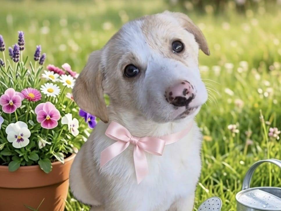 Adozione cane, femmina, Razza sconosciuta Razza sconosciuta, 4 mesi, taglia media, Siena