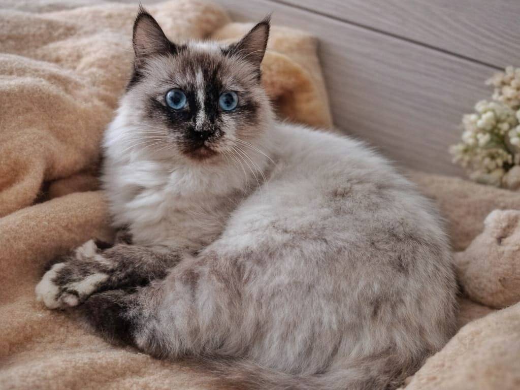 Adozione gatto, femmina, Ragdoll  Siamese, 2 anni, taglia non valida, Taranto
