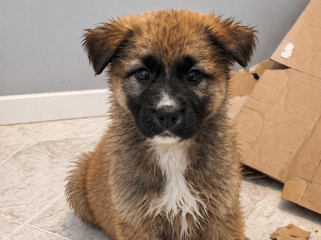 Adozione cane, femmina, Pastore tedesco Razza sconosciuta, 3 mesi, taglia media, Cosenza