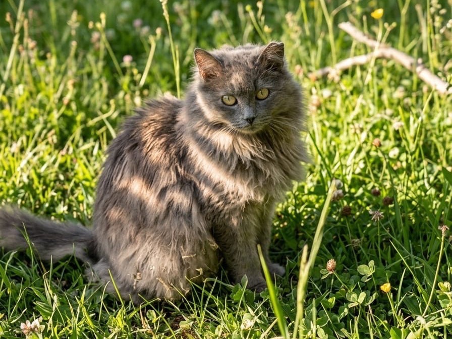 Adozione gatto, femmina, Razza sconosciuta Siberiano, 4 anni e 1 mese, taglia non valida, Salerno