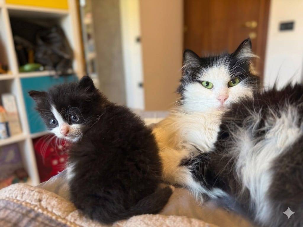 Adozione gatto, femmina, Razza sconosciuta Razza sconosciuta, 8 mesi, taglia non valida, Verona