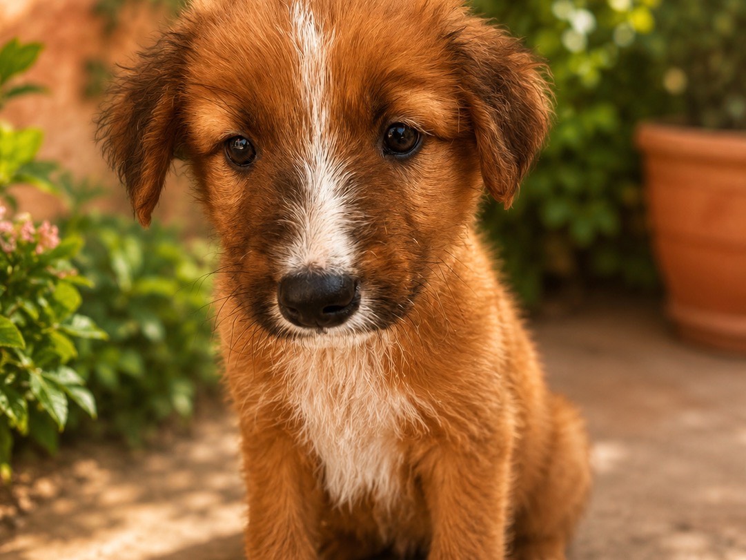 Adozione cane, maschio, Razza sconosciuta Razza sconosciuta, 2 mesi, taglia media, Siracusa