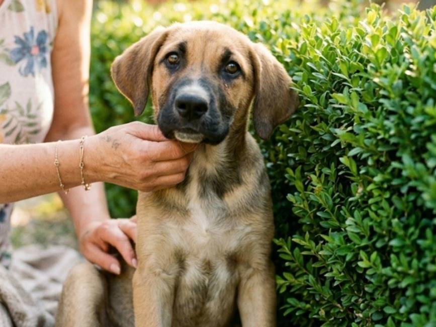 Adozione cane, femmina, Razza sconosciuta Razza sconosciuta, 4 mesi, taglia media, Pavia