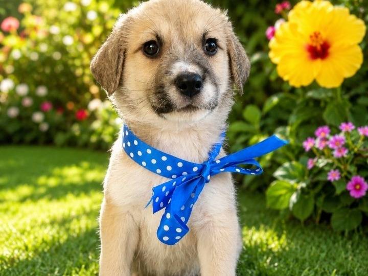 Adozione cane, maschio, Razza sconosciuta Razza sconosciuta, 2 mesi, taglia media, Siracusa