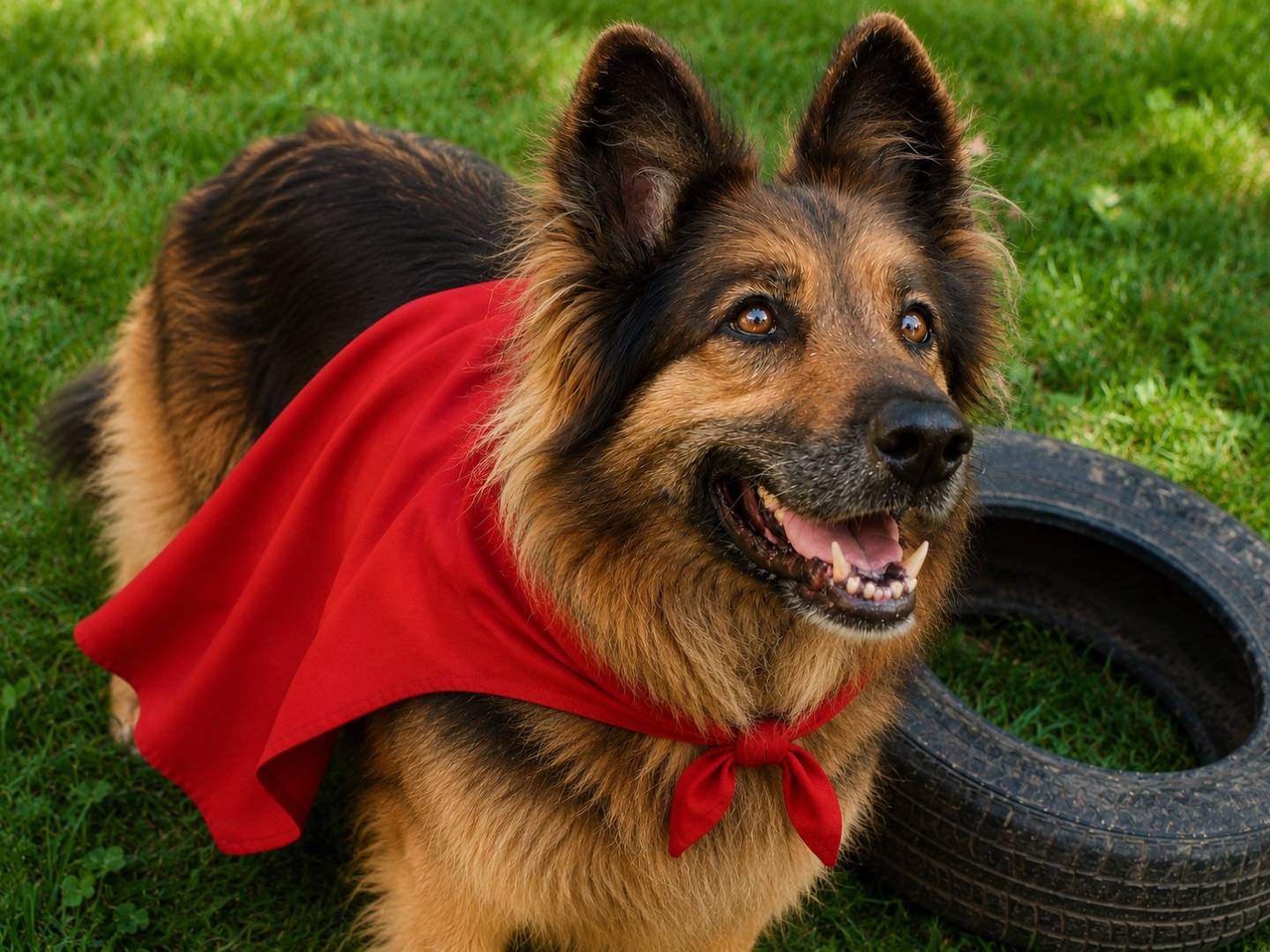 Adozione cane, femmina, Pastore tedesco Razza sconosciuta, 13 anni e 6 mesi, taglia grande, Cuneo