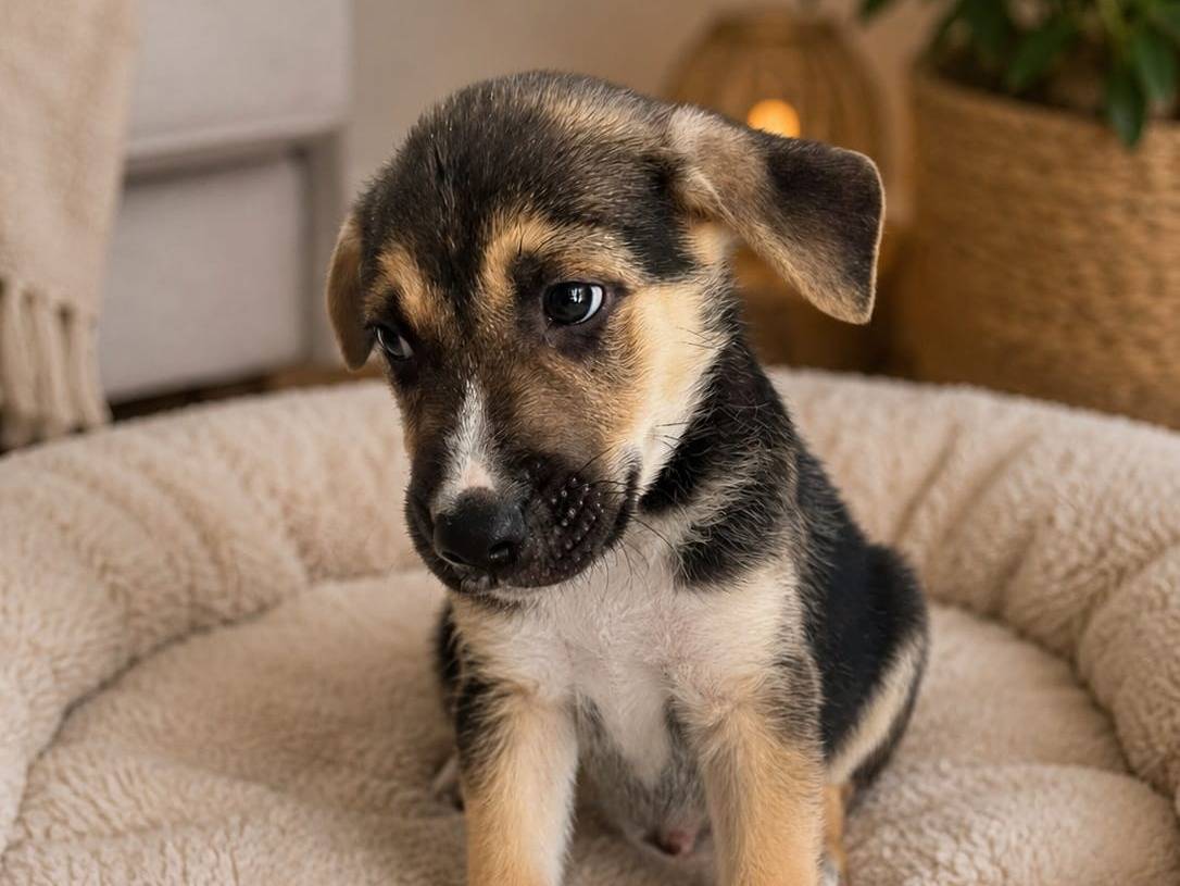 Adozione cane, maschio, Razza sconosciuta Razza sconosciuta, 1 mese, taglia media, Siracusa