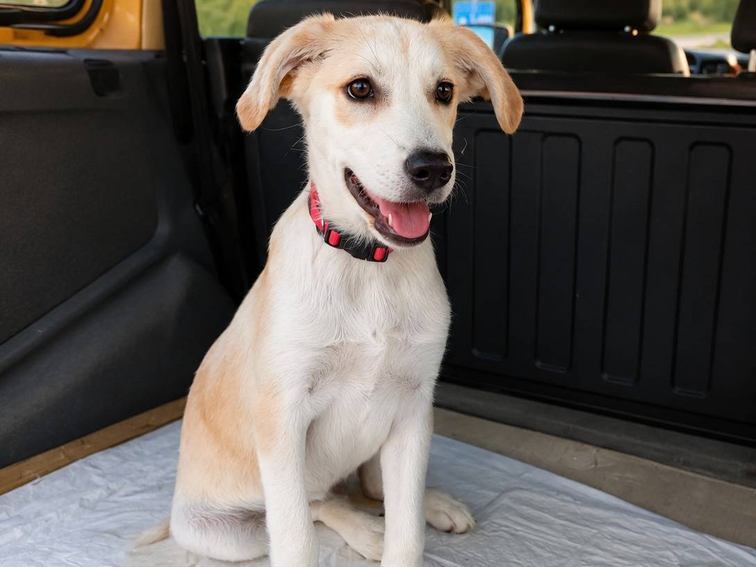 Adozione cane, femmina, Razza sconosciuta Razza sconosciuta, 4 mesi, taglia media, Pavia