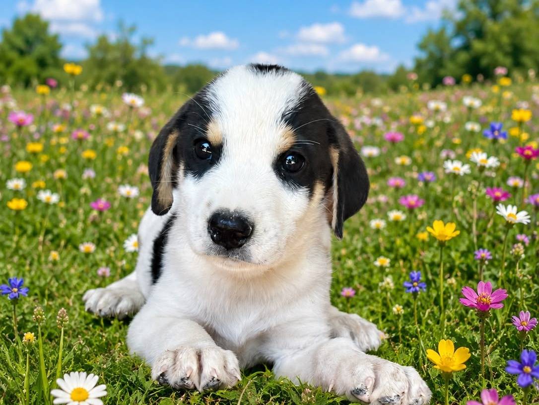 Adozione cane, maschio, Razza sconosciuta Razza sconosciuta, 2 mesi, taglia media, Siracusa