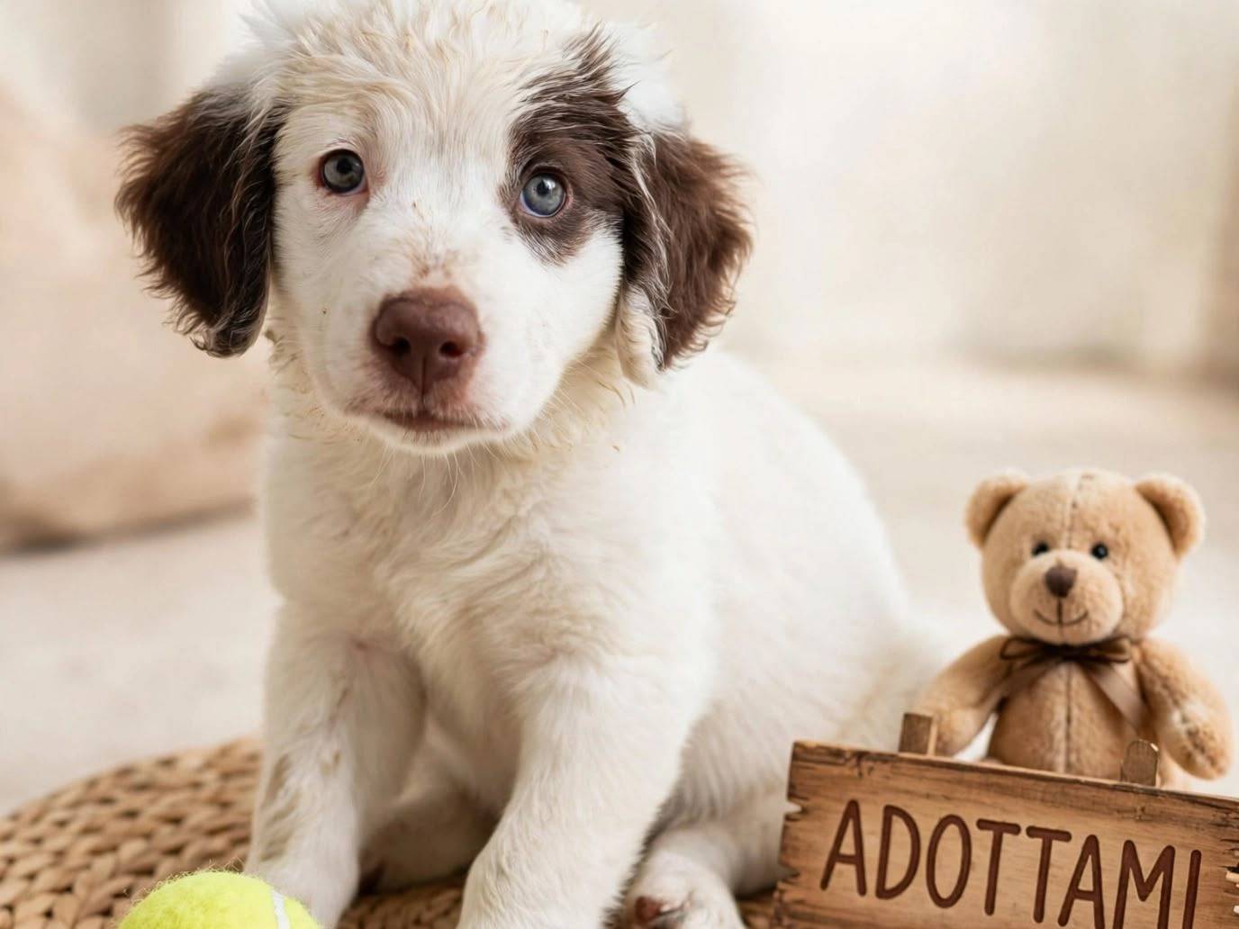 Adozione cane, maschio, Razza sconosciuta Razza sconosciuta, 4 mesi, taglia media, Trapani