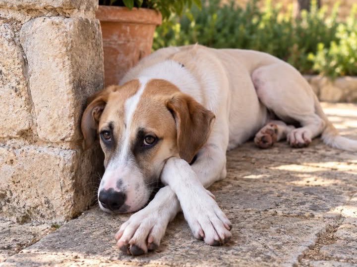Adozione cane, maschio, Razza sconosciuta Segugio, 5 mesi, taglia media, Siracusa