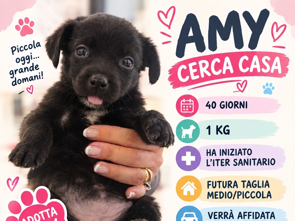 Adotta un cane, taglia piccola, femmina, Siracusa