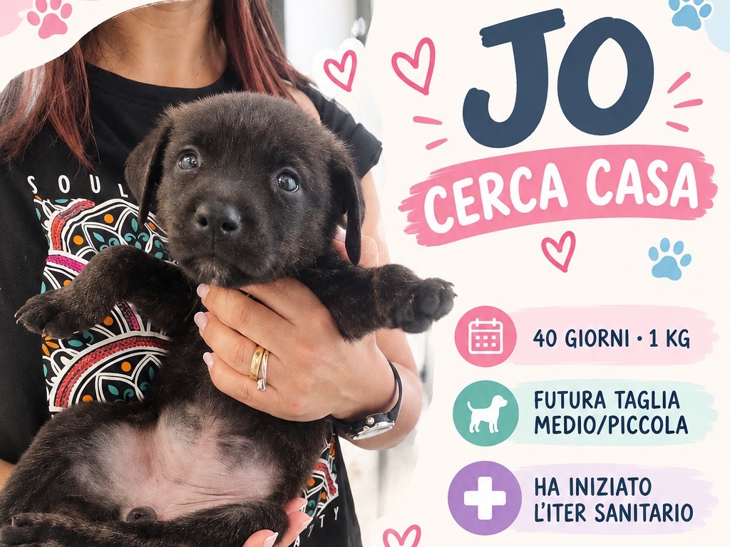Adozione cane, femmina, Razza sconosciuta Razza sconosciuta, 1 mese, taglia piccola, Siracusa